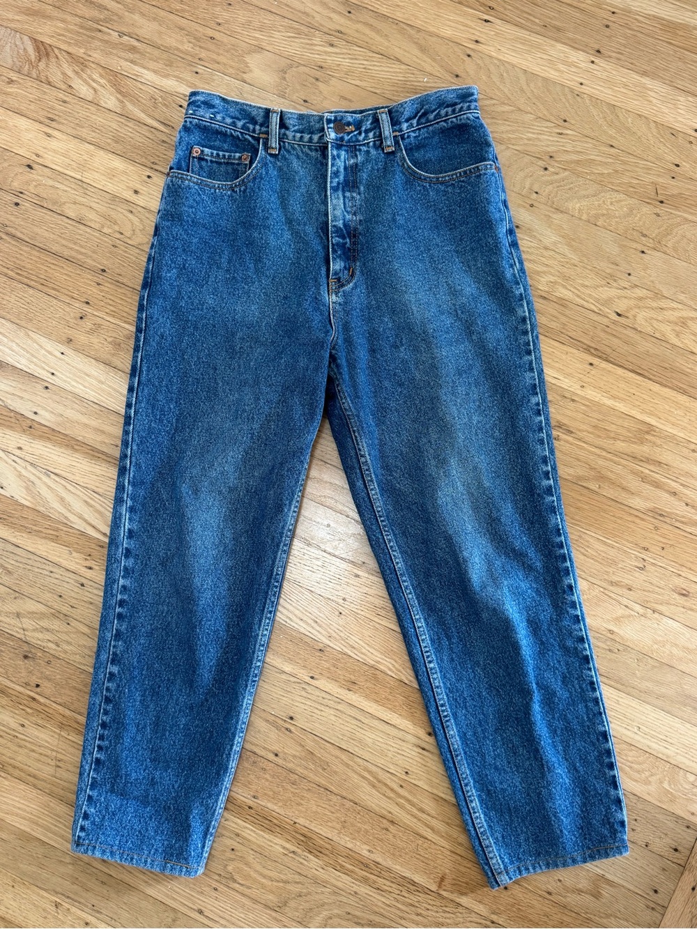 Vintage 90s J. Jaks Blue Straight-Leg Jeans 30”